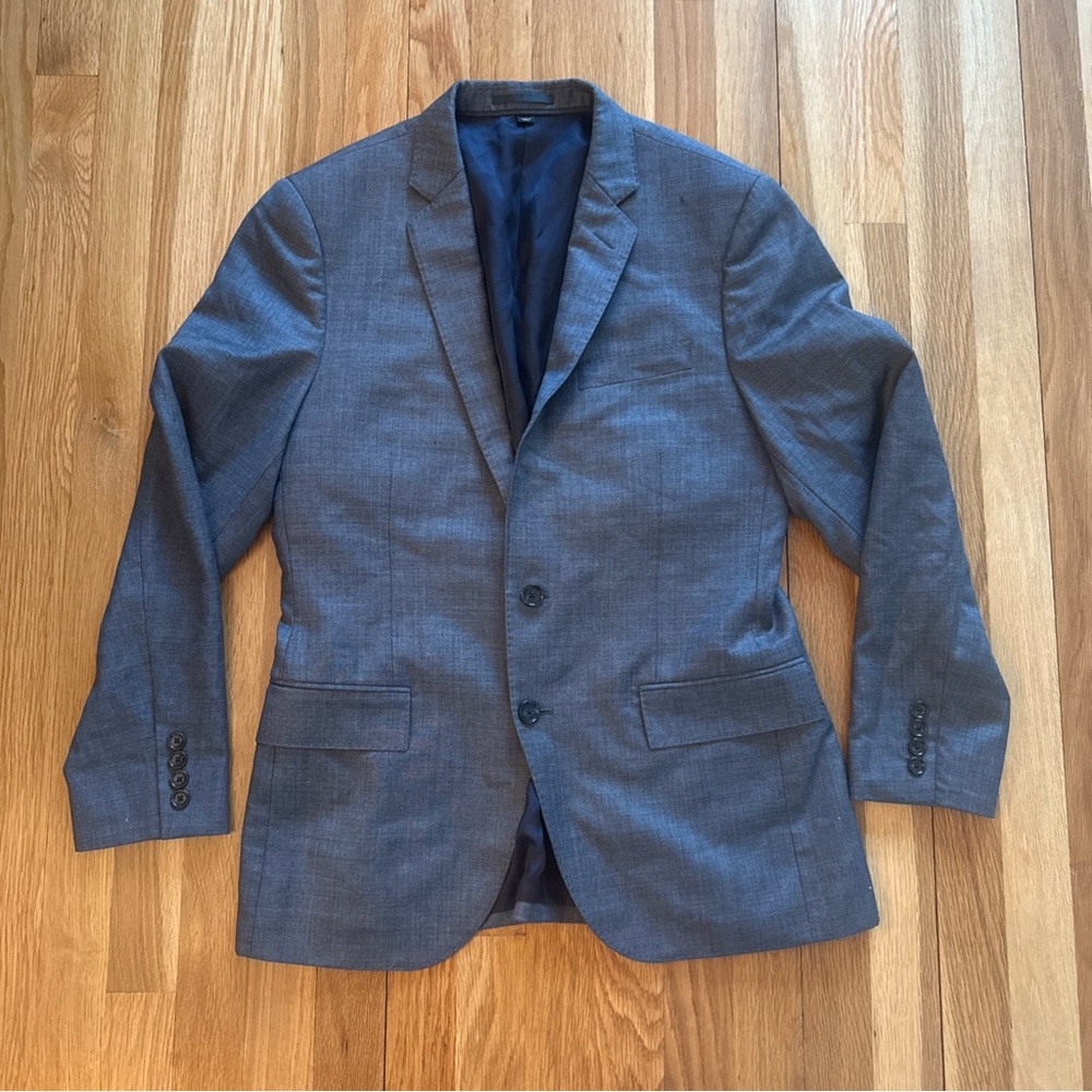 J. Crew Men's Ludlow Fit Suit Jacket Tollegno 1900 Italy